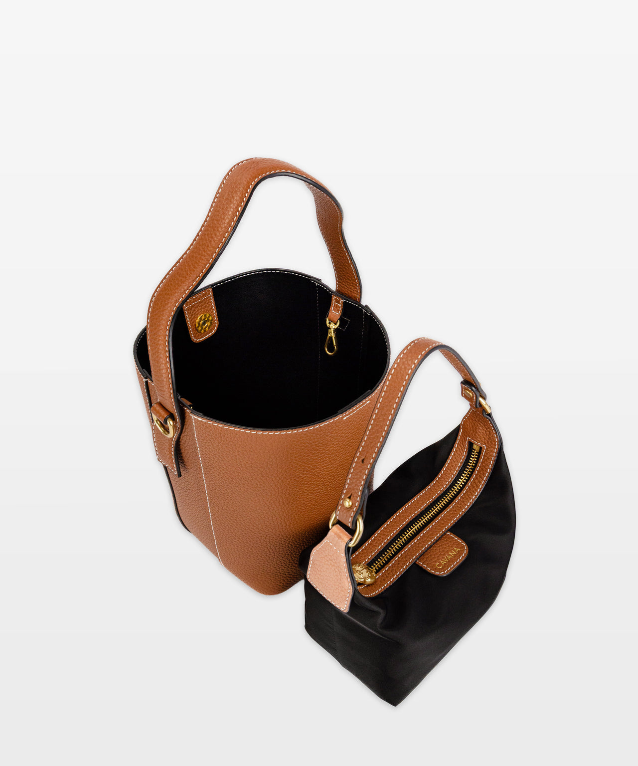 BUCKET IN GOLDEN TAN