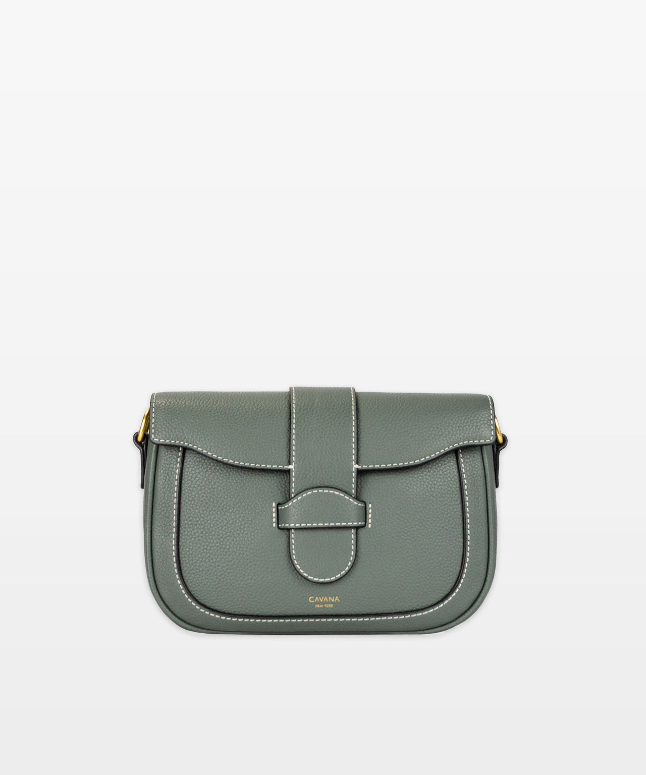SADDLE BAG(HV) IN ALMOND GREEN