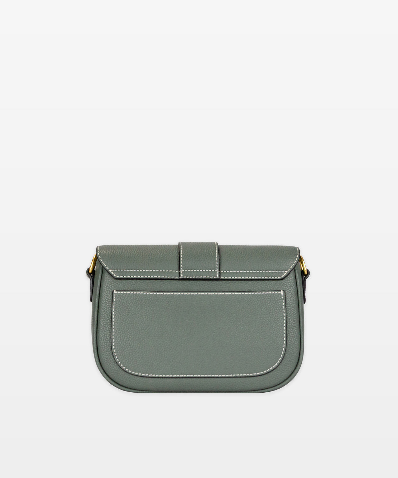 SADDLE BAG(HV) IN ALMOND GREEN