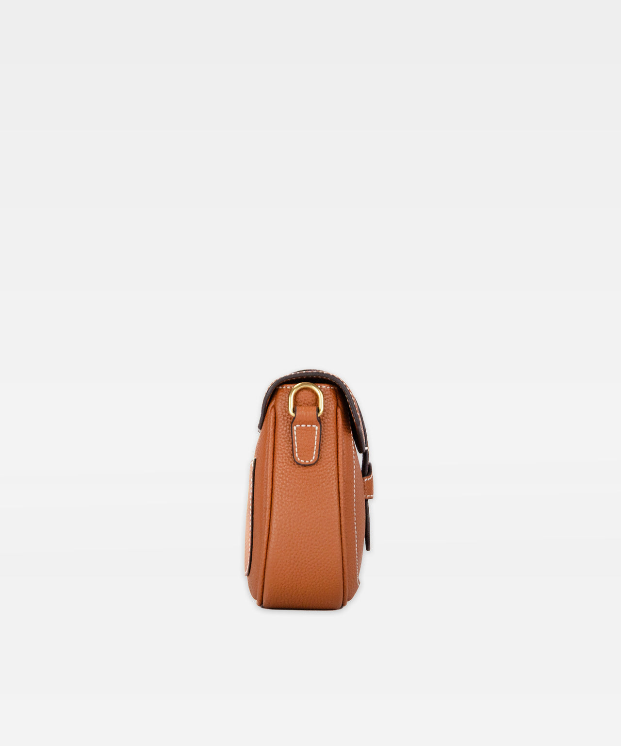 SADDLE BAG IN GOLDEN TAN