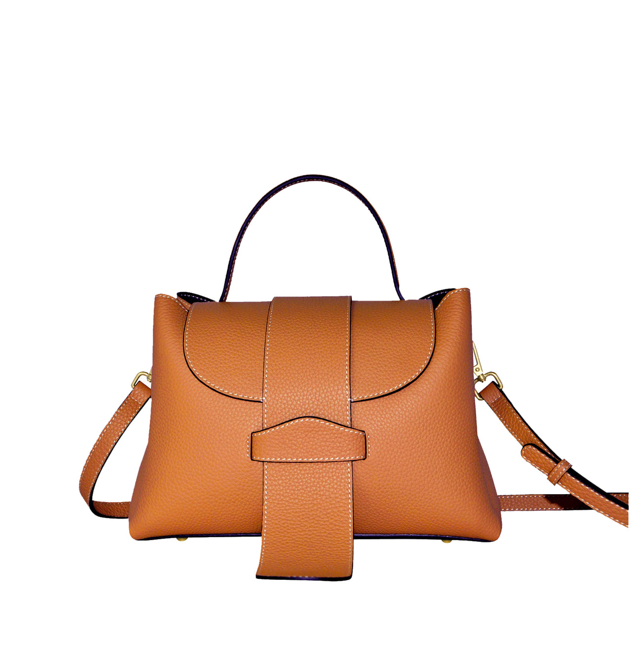 BOSTON BAG IN GOLDEN-TAN