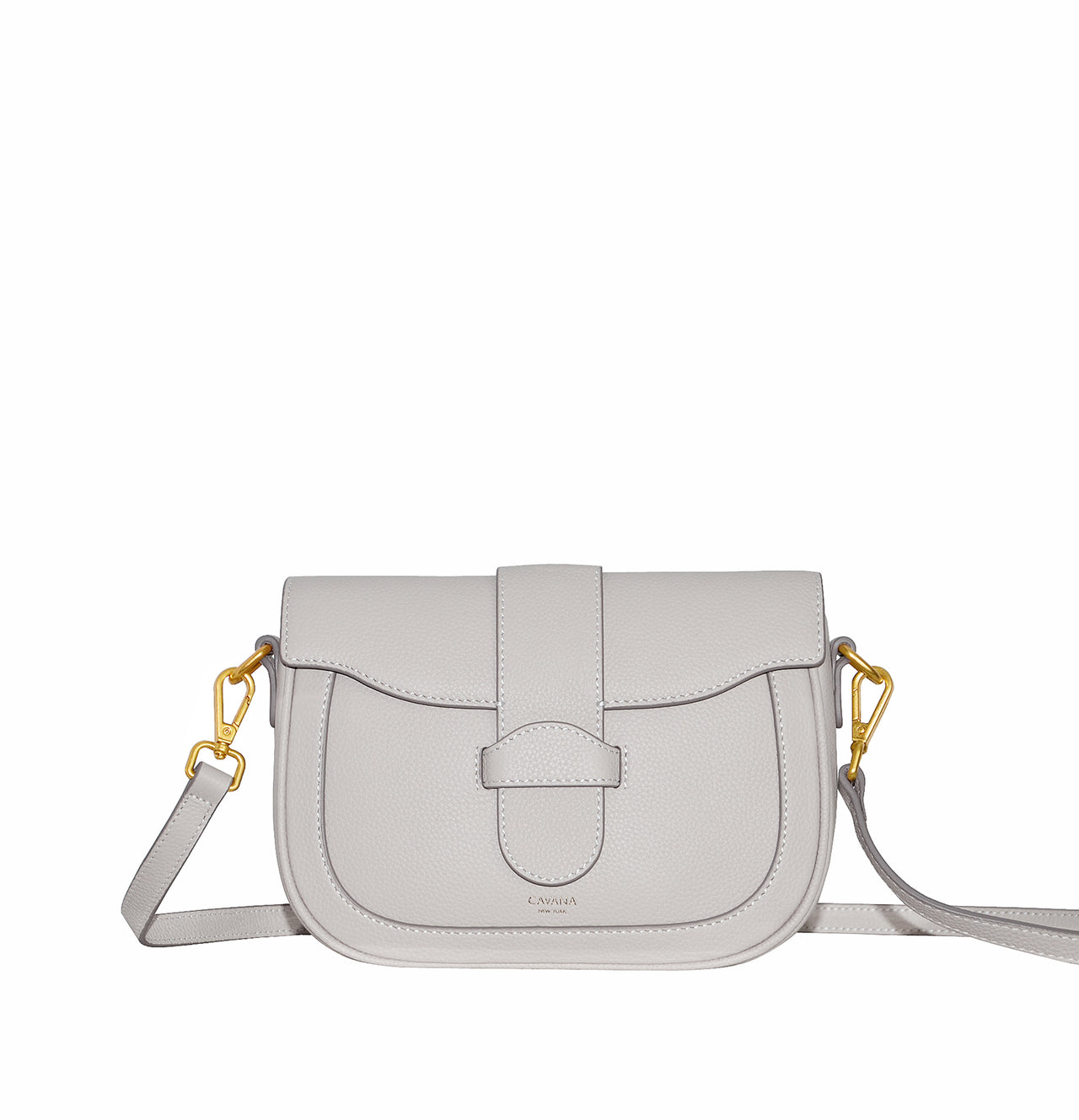 SADDLE BAG (HV) IN PEARL GRAY