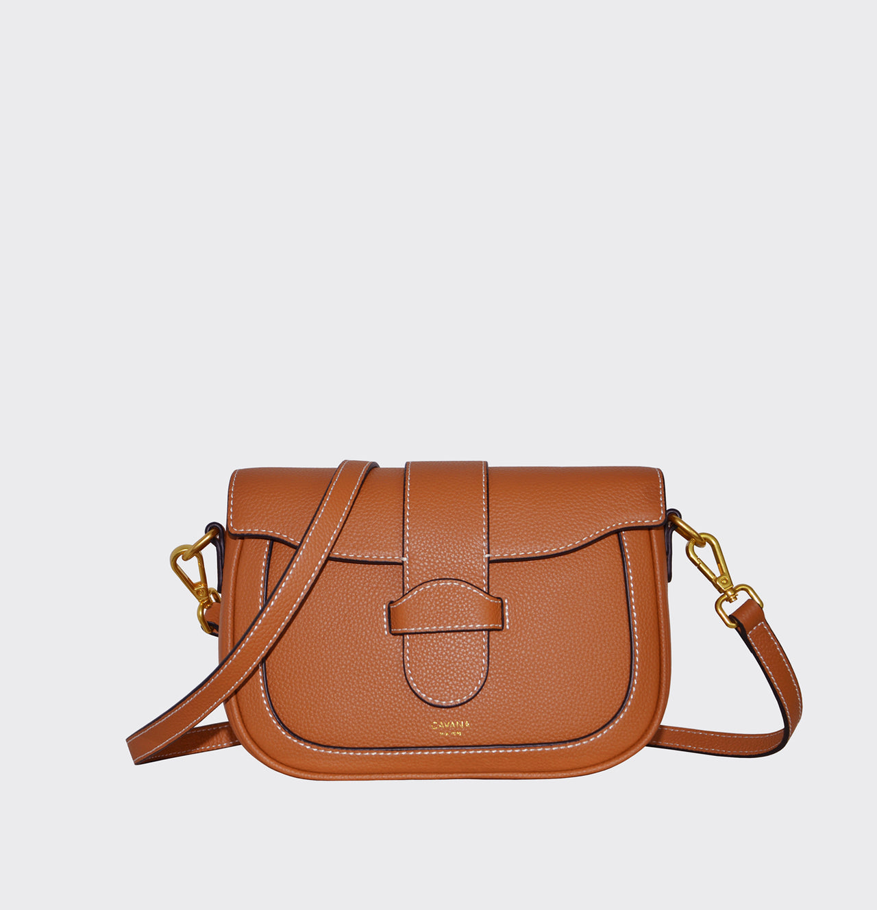 SADDLE BAG (HV) IN GOLDEN-TAN