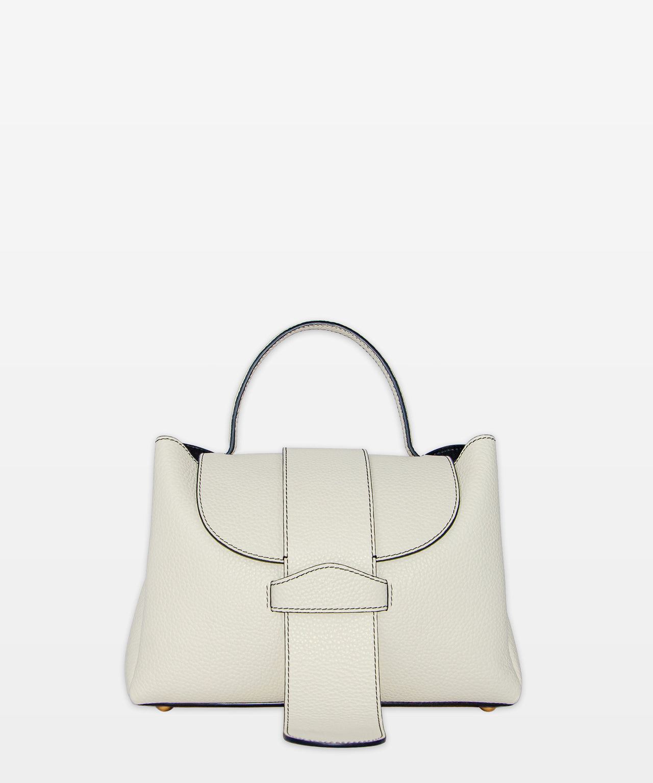 BOSTON BAG IN OFF WHITE