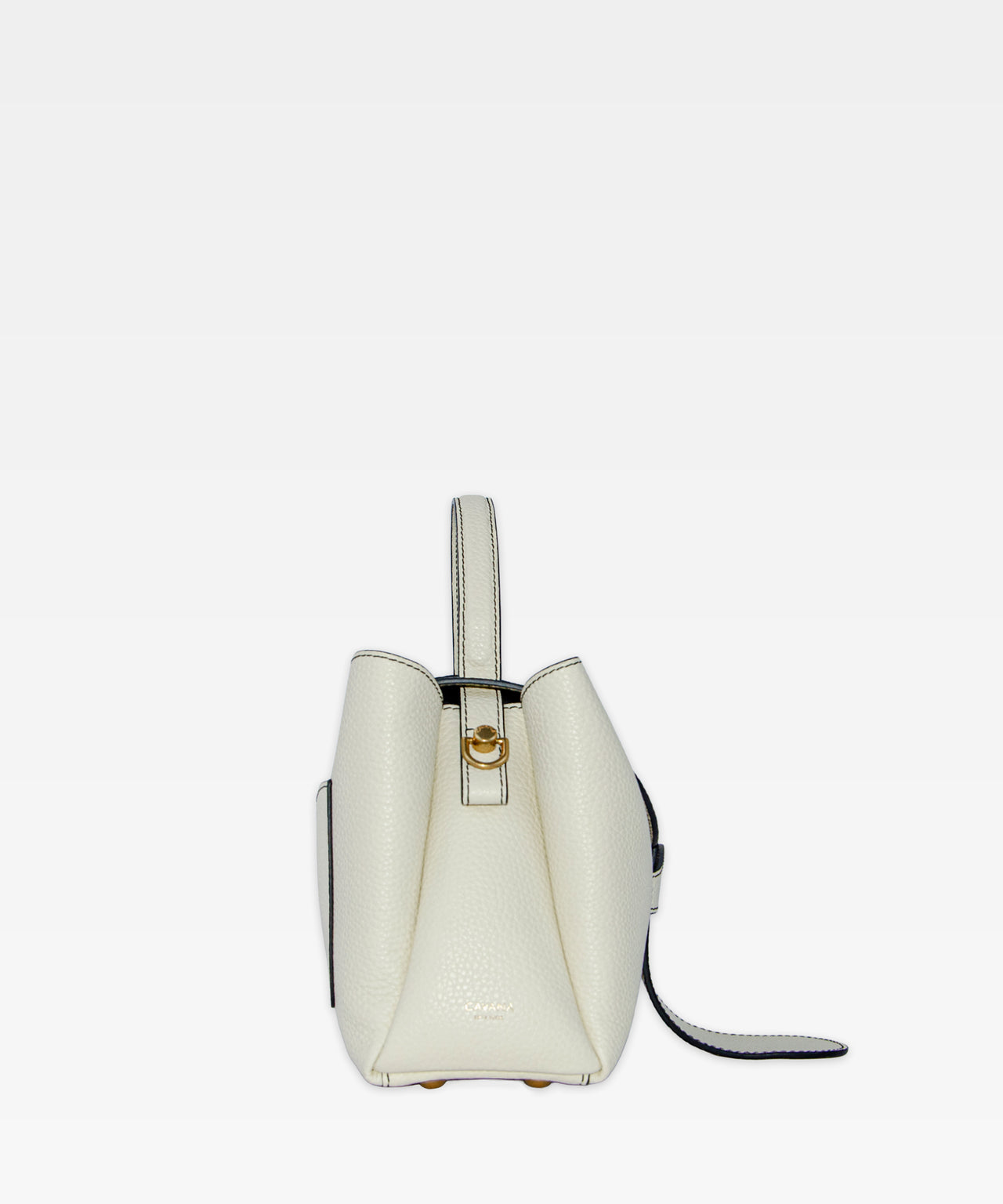 BOSTON BAG IN OFF WHITE