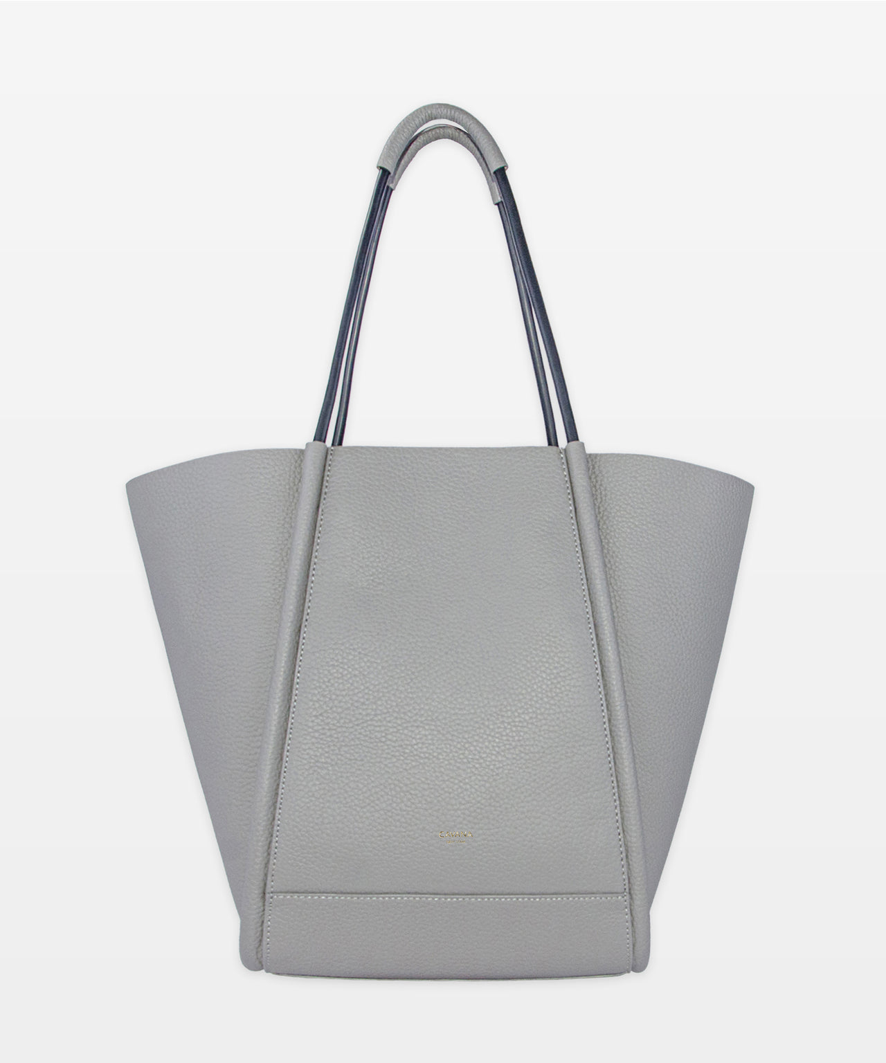 PARIS TOTE IN STONE GRAY