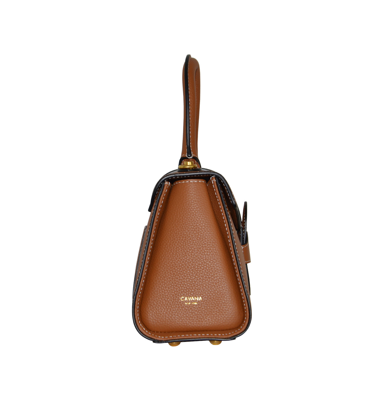 BOSTON LADY BAG IN GOLDEN-TAN