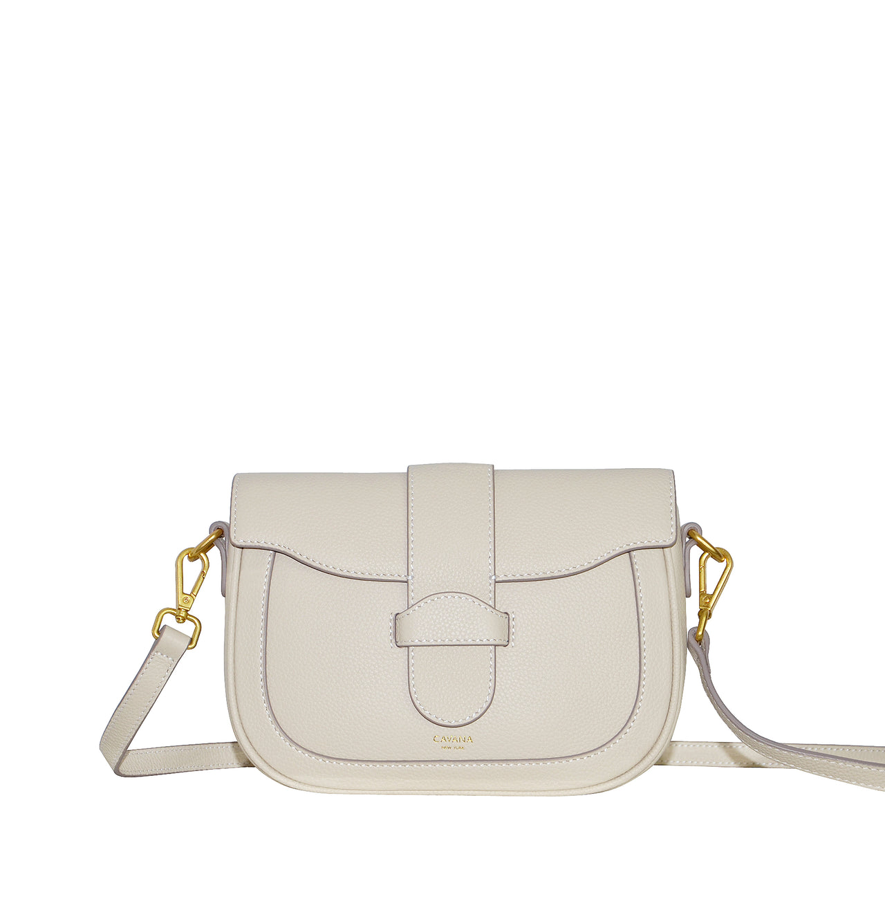 SADDLE BAG (HV) IN OFF-WHITE