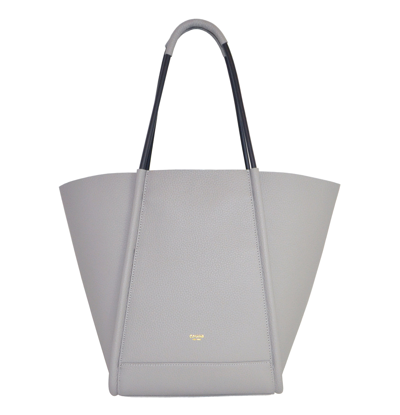 PARIS TOTE IN GRAY-STONE